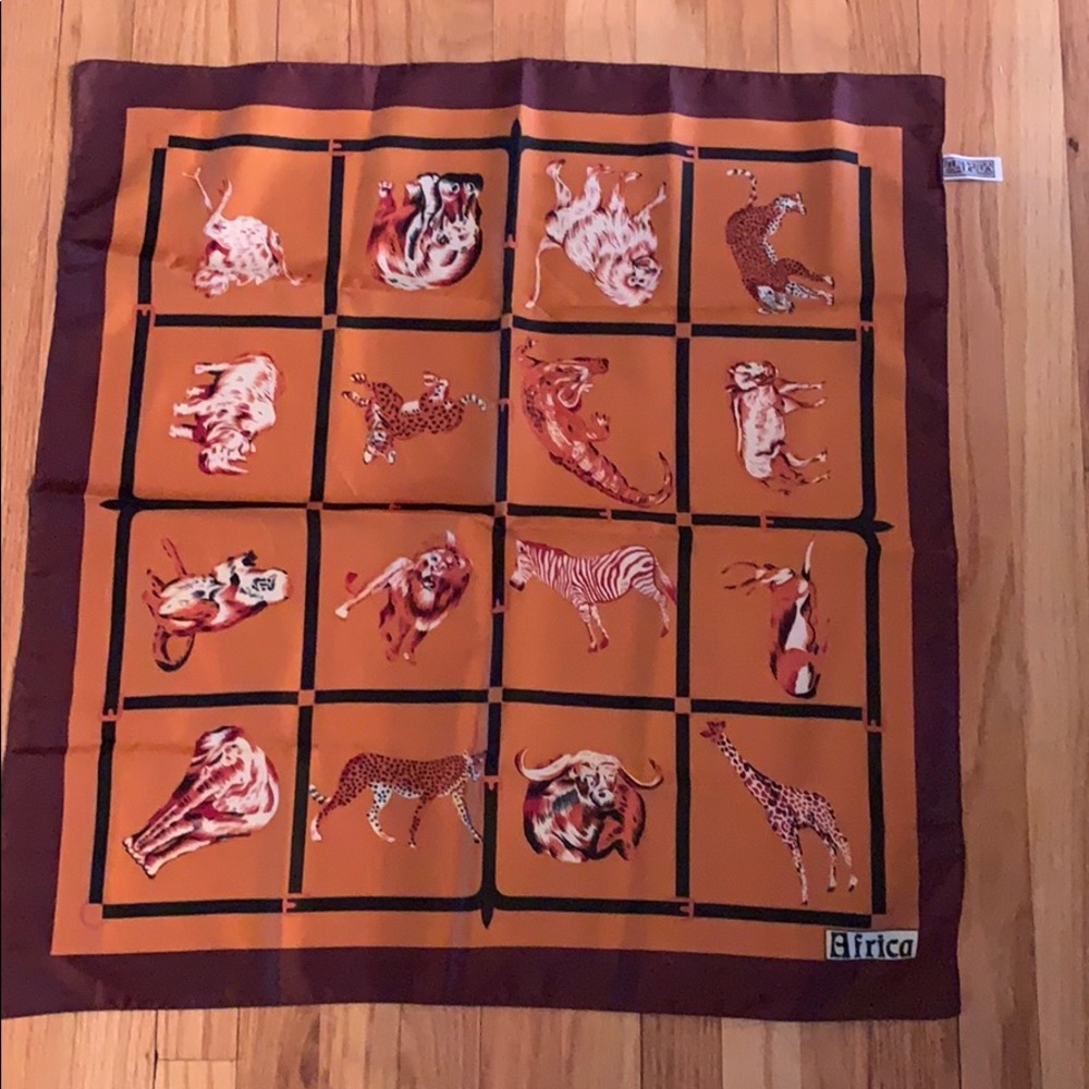 29” Square Silk Scarf